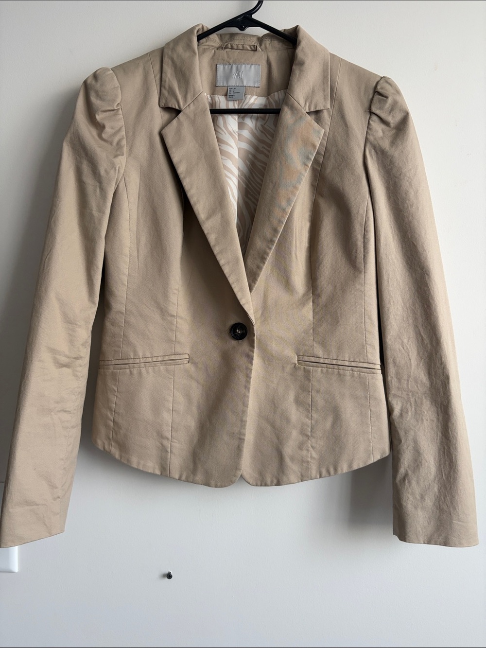 Beige Short Jacket